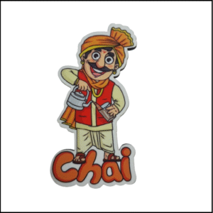 ADSPL-Store Souvenir Fridge Magnet of India, Chai Fridge Magnet | Indian Souvenir | Tea Lover Gift | Collectible Fridge Decoration | Cultural Travel Keepsake 3x2 inches (Licensed Art)